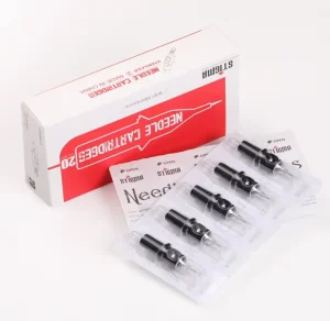 Black Tattoo Rotary Machine Pen Needles Cartridge