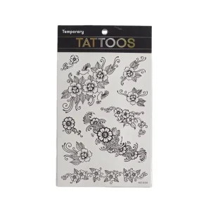Black Tribal Temporary Tatoo Body Tattoo Sticker for Adults Temporary Tattoo Sticker