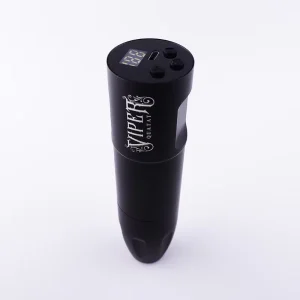 Black Wireless Permanent Cartridge Pen with Cartridge Needles for & SMP