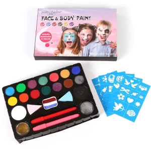 Body Art Football Game Soccer Fans Design Face Paint Face Painting Kids Body Paint Kit Nude Body Painting Supplies