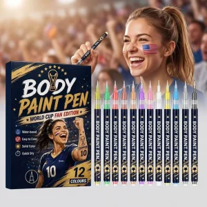 Body Art Marker ( Edition) Vibrant Natural Colors Smooth Application Box Packaging Shantou Made Portable Marker