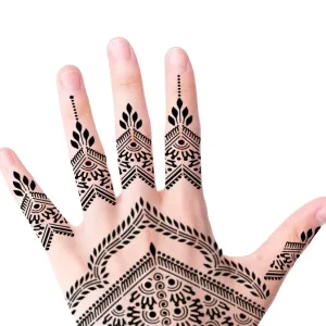 Body Art Paints Design for Women Men Temporary Henna Tattoo Stencil for Tattoo Juice Ink Transferable Tattoo Template Sticker