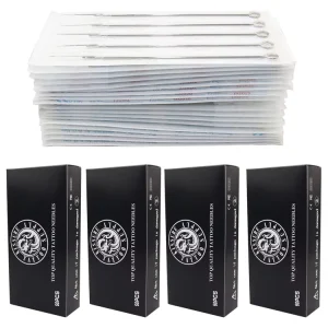 Body Art Tattoo Cartridge Needles Disposable Stainless Steel Tattoo Needles for Tattoo Artist