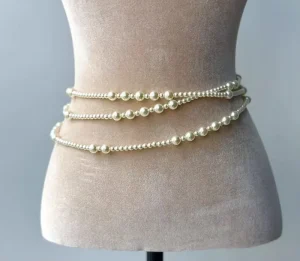 Body Jewelry Beads Pearl Chain Belt