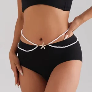 Body Jewelry Trendy Starfish Holiday Designer Pair With Skirt Body Waist Chain Gifts