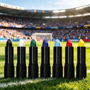 Body Paint Sticks Durable Non-Toxic Fluorescent Pigment Portable Small Size Festival World Event Cheer Fan Face