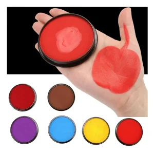 Body Paint Waterproof Quick Drying 30g Multicolor Face Painting Suppliers Single Body Paint