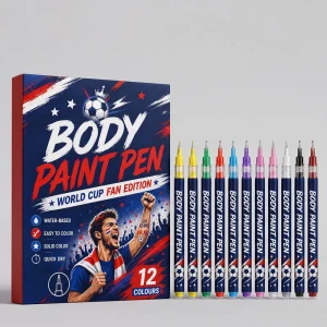 Body Painting Art Pen Mild Safe Create Unique Personalized Body Makeup Suitable for Sports Matches Festivals and Carnivals