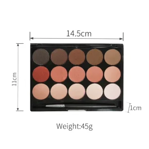 Body Painting Supplies 15 Color Face Paint Palette Portable with Brush Non Toxic Kid Safe body painting supplies