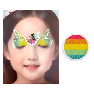 Body Painting Supplies Children’s Cake Face Paint Natural Plant Water Based Non Toxic One Stroke Butterfly & Fairy Designs