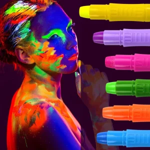 Body Painting Supplies Colors Washable Non Toxic Kid Twistable Silky Gel Skin Stick 10MM Nib Face Paint Crayon