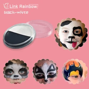 Body Painting Supplies Elsa Rainbow Stripe New Color Body Paint Palette for Children for Face Art