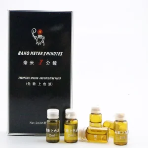 Box of 6 Bottles Tattoo Repair Liquid Premium Tattoo Ink for Effective Repair and Coverage