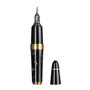 BrightColor Tattoo Machine Pen work with Cartridge Needle and Power Supply for Permanent Makeup