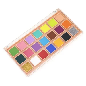 Bulk 21 Color Water Activated Matte Mineral Face Body Paint Palette For Children Smudge Proof Easy Wash Heavy Metal Free
