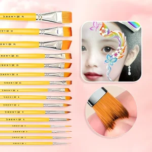 Bulk Face Paint Brushes Set Face Painting & Nail Art
