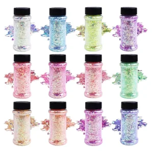 Bulk Factory Eco-Friendly Non-Toxic Polyester Chunky Fine Glitter 2oz Shaker for Body Face Handicraft Holiday Craft Painting