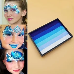 Bulk Split Cake Face Paint Palette Water Based Gradient Shades Non Toxic Festival