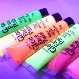 Bulk Water Based Body Paint Set Non Toxic & Washable Vibrant Neon Colors for Festivals & Body Art