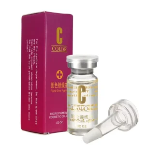 C Color 15ml Tattoo Microblading Pigment Fixing Agent Color Lock Permanent Makeup Aftercare for Eyebrow Microblading
