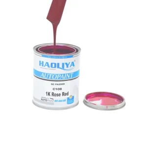 C108 1K Rose Red Acrylic Spray Paint Anti Rust Anti Corrosion for Metal Industrial Truck Automotive Body Refinish