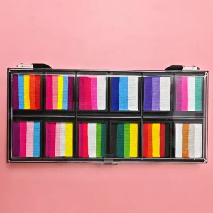 CE Certified 120g Professional Easy One Stroke Face and Body Painting Colours Kit for Beginners Birthday Party
