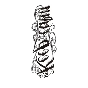 CE Certified Custom Waterproof Hand & Arm Half Sleeves HB 064 Men’s Temporary Tattoo Sticker Keep Calm Lasting 3 7 Days