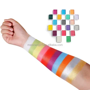 CE Certified Natural Plant Based Water Based Pearly Children’s Body Art Face Paint Safe Glow in the Dark Washable