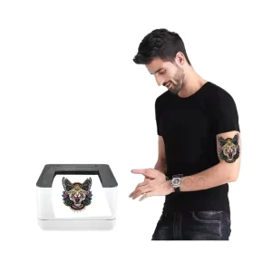 CMYK Color White Temporary Tattoo Transfer Paper for Body & Face Use High-fidelity Non-Reflective for Laser Inkjet Printers