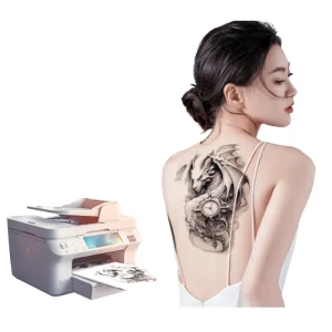 CMYK Offset Printing Custom Fashionable Temporary Tattoo Paper Environment-friendly Water Transfer Paper PET Film for Body Face