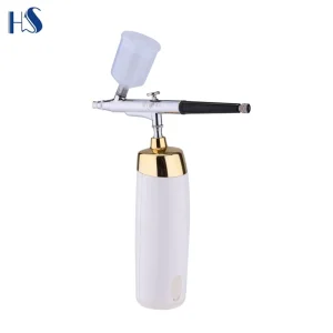 Cake Decorating Rechargeable Copper Airbrush with Mini Compressor for Cake Artwork