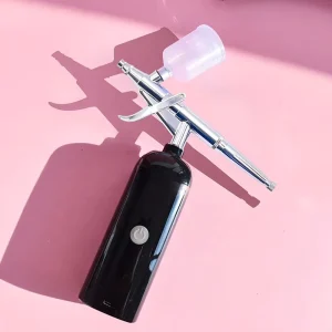 Cake Decoration Makeup Rechargeable Copper Compressor 35PSI Cordless Powerful for Nail Art Automotive Use Paint Airbrush