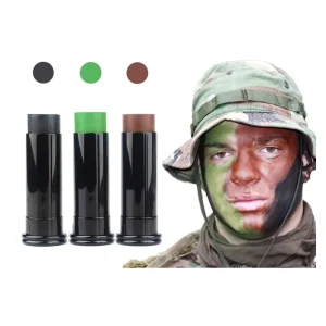Camouflage Face Paint 3pcs Set Face Paint Stick