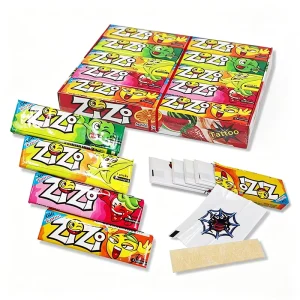 Candy Custom Private Label Chewing Gum with Tattoo Sticker Assorted Fruit Flavor Gum Chew