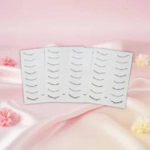 Cangli Beauty Temporary Waterproof Eye Tattoo Stickers Eyeliner Tattoos 300PCS MOQ Private Label Acceptable OEM ODM China Origin