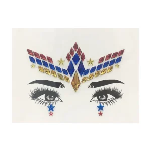 Carnival Self Adhesive Rhinestone Face Jewels Gem Festival Stickers