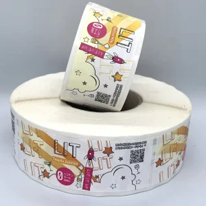 Cartoon Printing Scratch Durable Waterproof Vinyl Sticker Tattoo Packaging Kiss Cut Sheet Set Cute Planner Custom Craft