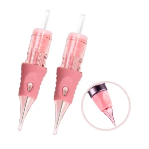 Cartridges Needles Tattoo 10 Pcs Box Needle Cartridge Disposable Tattoo Shop Supplies Purple Pink