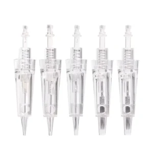 Charmant 8mm Screw Eyebrow Tattoo Pen Needle Stainless Steel Tattoo Needles for Permanent Makeup Machine