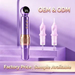 Charme Princesse Adjustable Stroke Length Permanent Makeup Machine Wireless Pen OEM ODM Tattoo Pen for Eyebrow Eyeliner Lip
