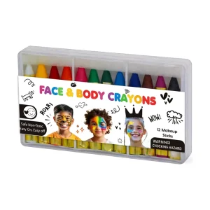 Children Face&Body Non toxic Crayons Makeup Colorful Crayons