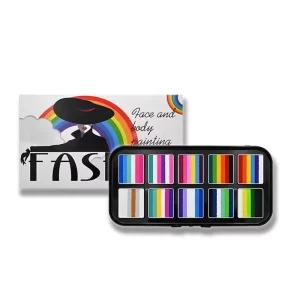 Children’s Adults Teens Mineral Face Body Painting Kit CE Certified 50g Easy Clean Non toxic Color Box New Supplies