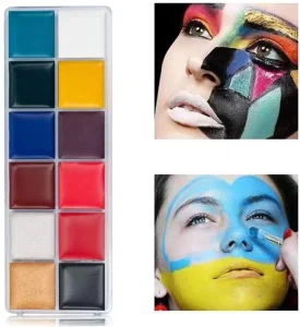 Children’s Body Paint Set Natural Plant Material Portable 36g Makeup Coatings for Festival Use