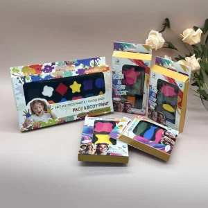 Children’s Face Painting Supplies Custom Private Label Vegan Based Eco Friendly Non Toxic Easy to Use Washable Long Lasting