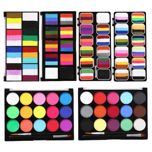 Children’s Facial Painting Paints 12 piece Set Face Paints for Stage Makeup Water soluble Easy to Clean Painting Paints