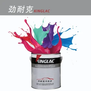 China Supplier Body Fillers 2K Black Color Coating Car Refinishing Paint