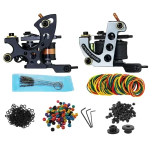 China Supplier Professional Tattoo Gun 3 Designs Available Tattoo Machine Kit Complete Tattoo Kits for Beauty and Salon