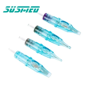 Chinese Factory Body Art Disposable Micro Tattoo Cartridge Needles Tattoo Permanent Makeup Sharp Tattoo Supplies Needles
