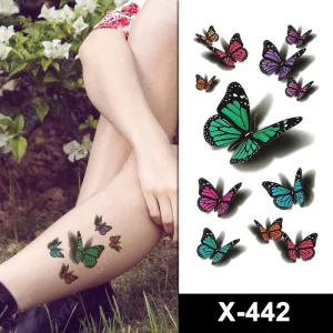 Chinese Professional Big Quantity High Quality Stock Body Art Sticker Tattoo Custom Temporary Tattoo Supplies