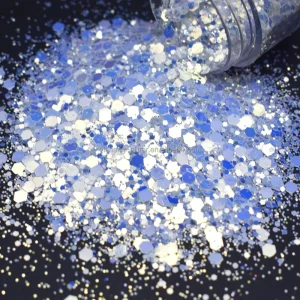 Christmas Glitter Bulk Craft Chunky Glitter Polyester for Party Supplies Epoxy Resin Glitter Tumbler